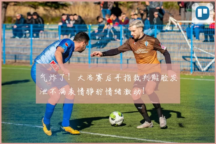 气炸了！大洛赛后手指裁判贴脸发泄不满表情狰狞情绪激动！